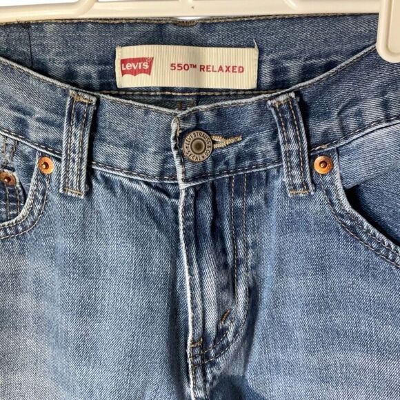 Levi’s 550 27x27, Size 14 Reg. Medium Wash Youth Boys Relaxed Fit - Picture 11 of 16